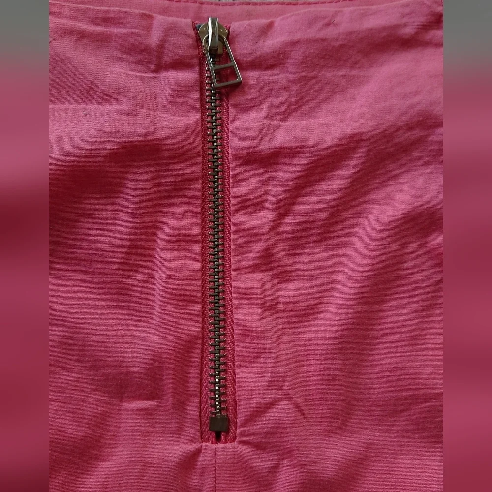 Francesca's 'blue Rain' pink with silver and gold Embroidered mini Skirt Size S - Picture 5 of 11